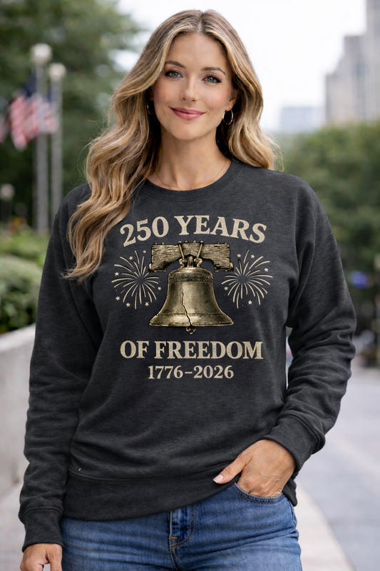 The GG Original Liberty Bell 250 Yrs of Freedom unisex Sweatshirt