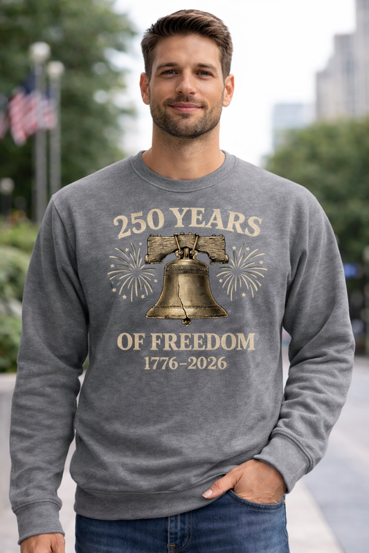 The GG Original Liberty Bell 250 Yrs of Freedom unisex Sweatshirt